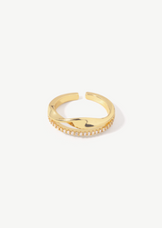 Squiggle Curve Ring