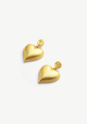 Eternal Heartbeat Stud Earrings