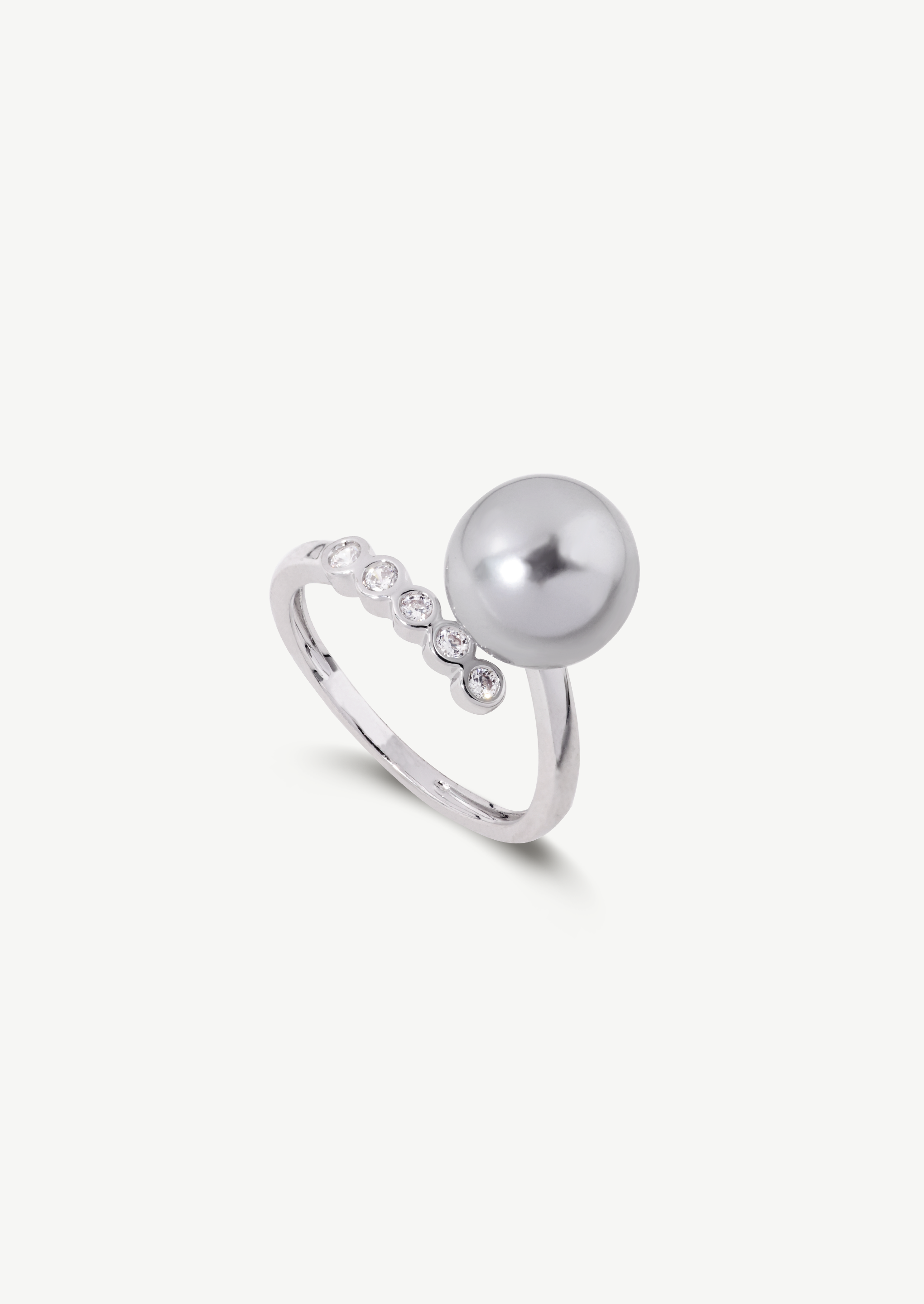 Pavé Pearl Ring