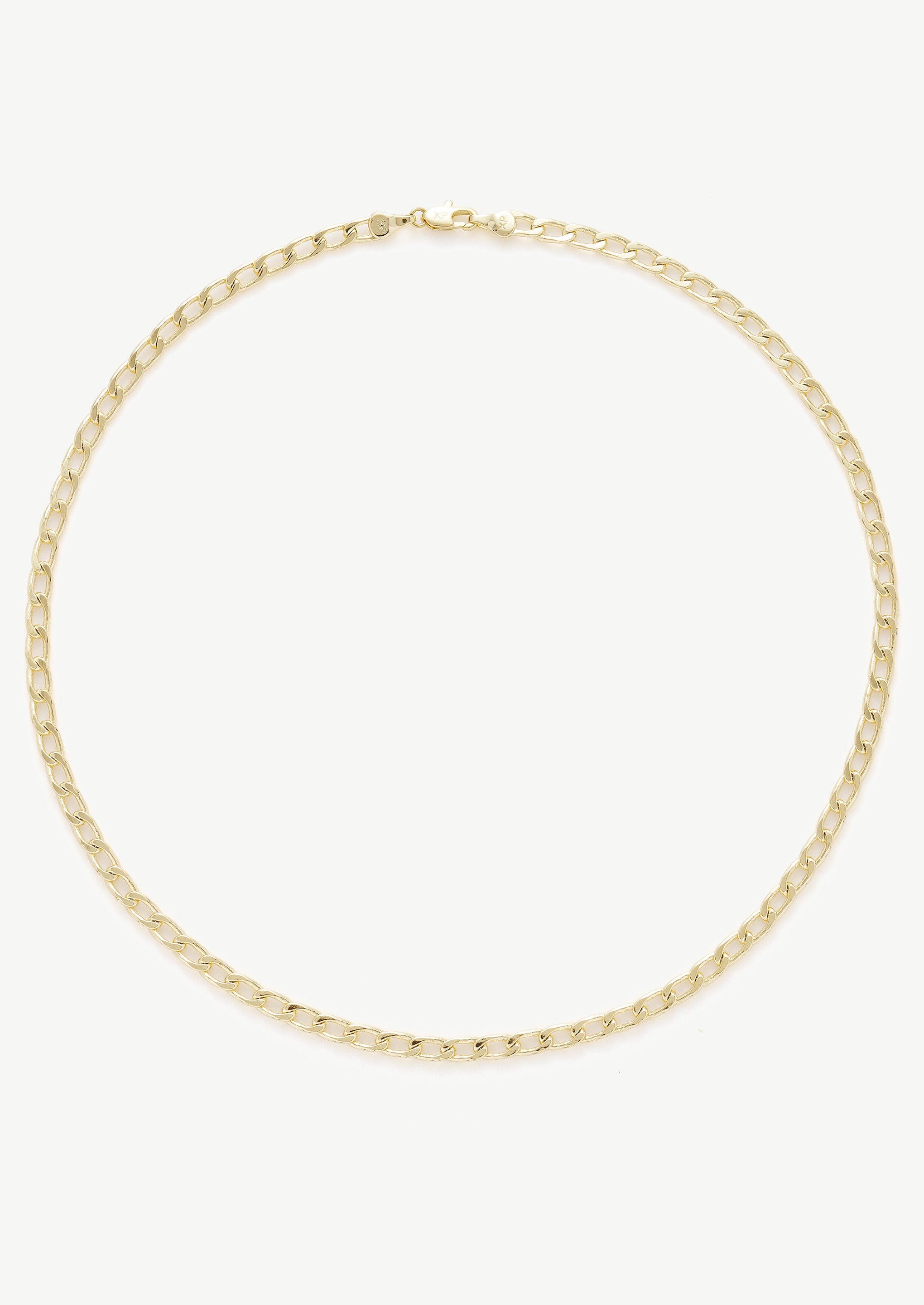 Gold Plated Link Chain Necklace