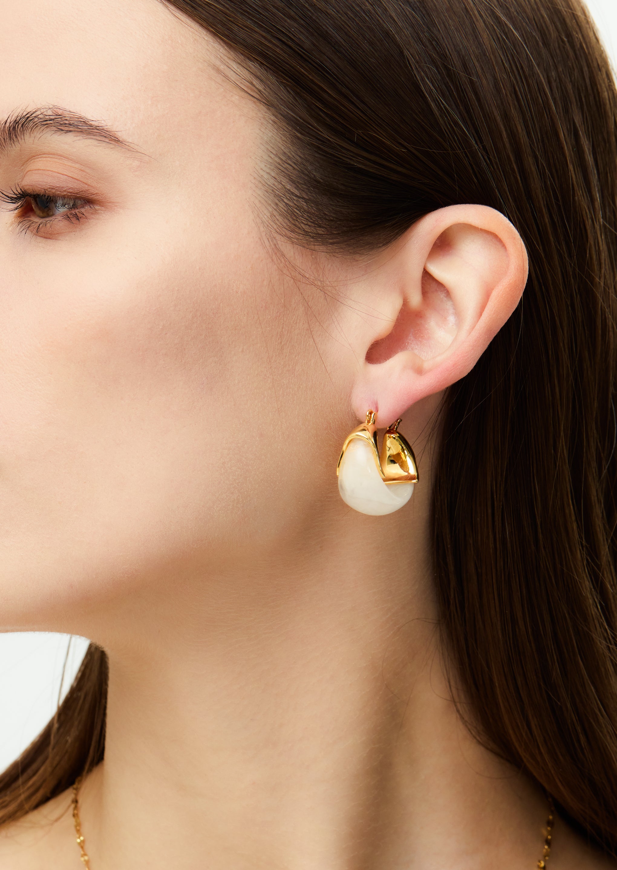 Sculptural Hoop Earrings