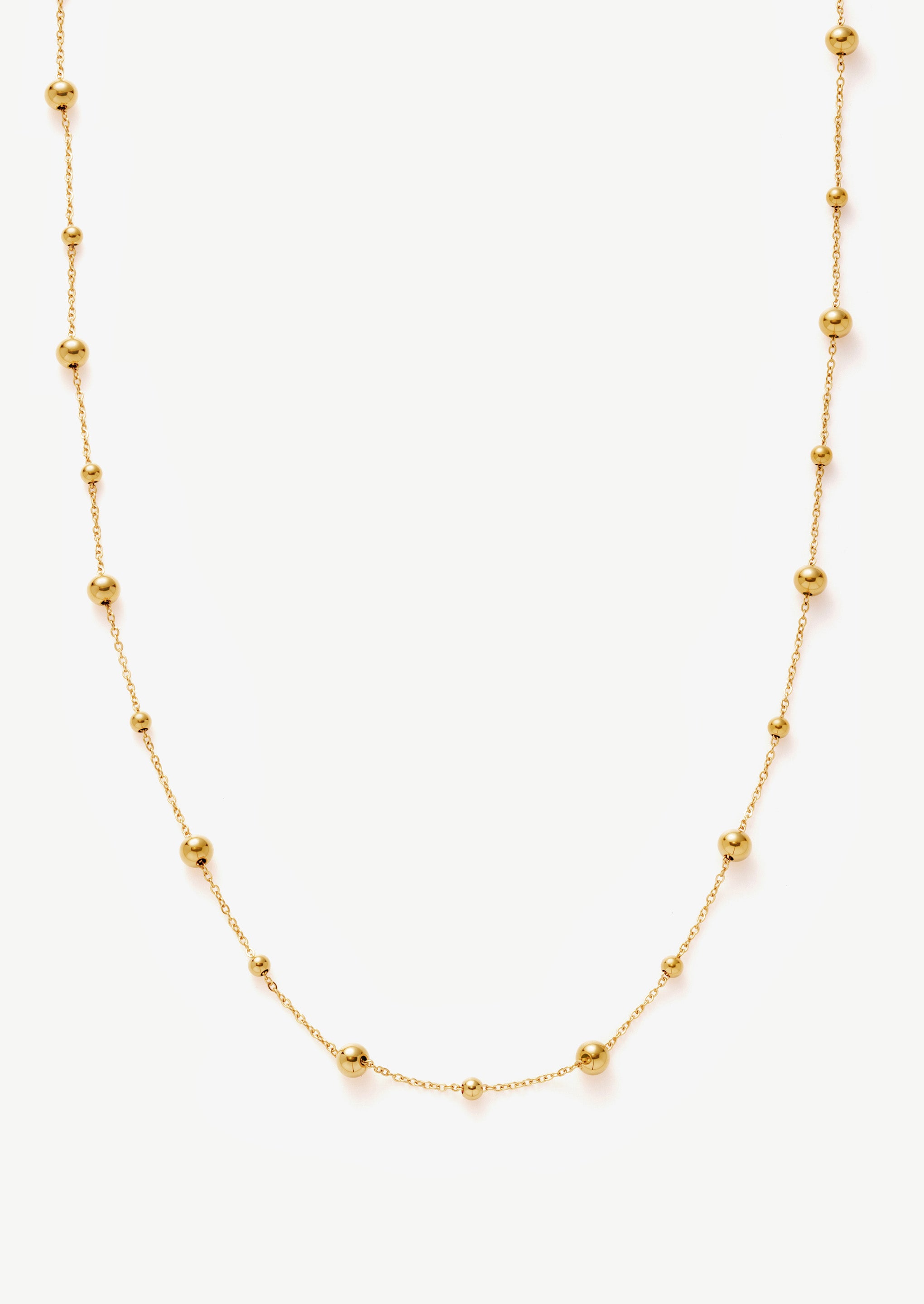 Gold Beaded Necklace