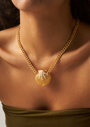 Pearl Shell Tide Necklace