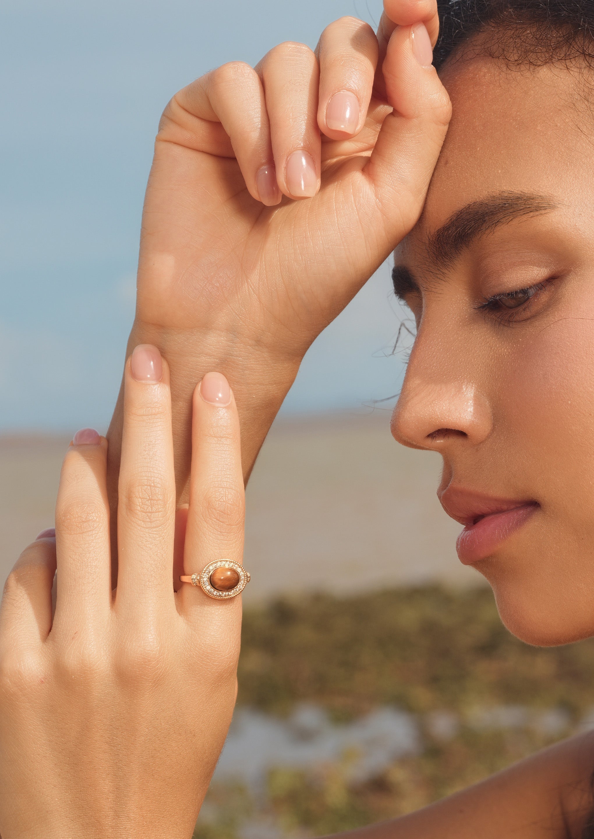 Tiger Eye Ring