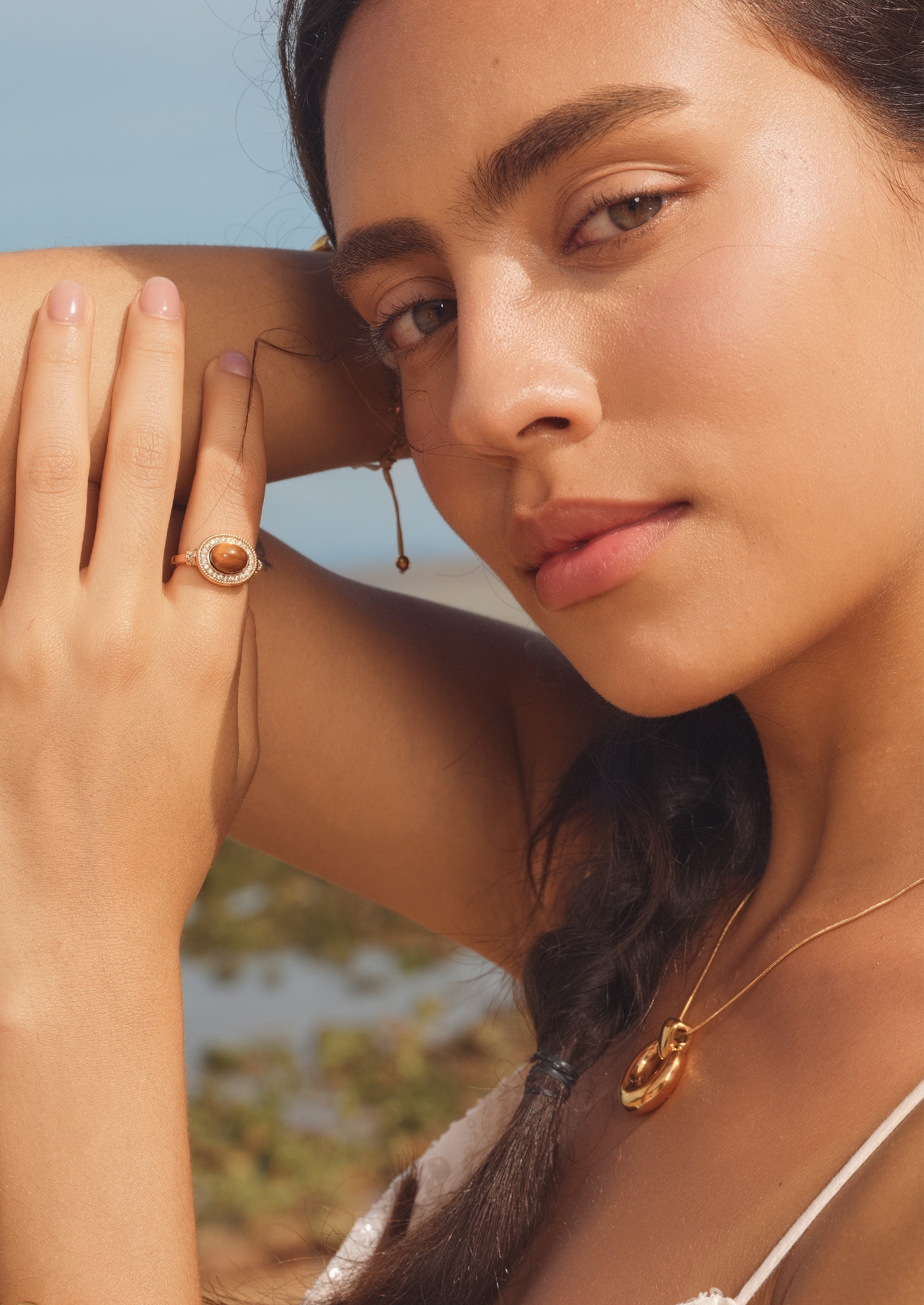 Tiger Eye Ring