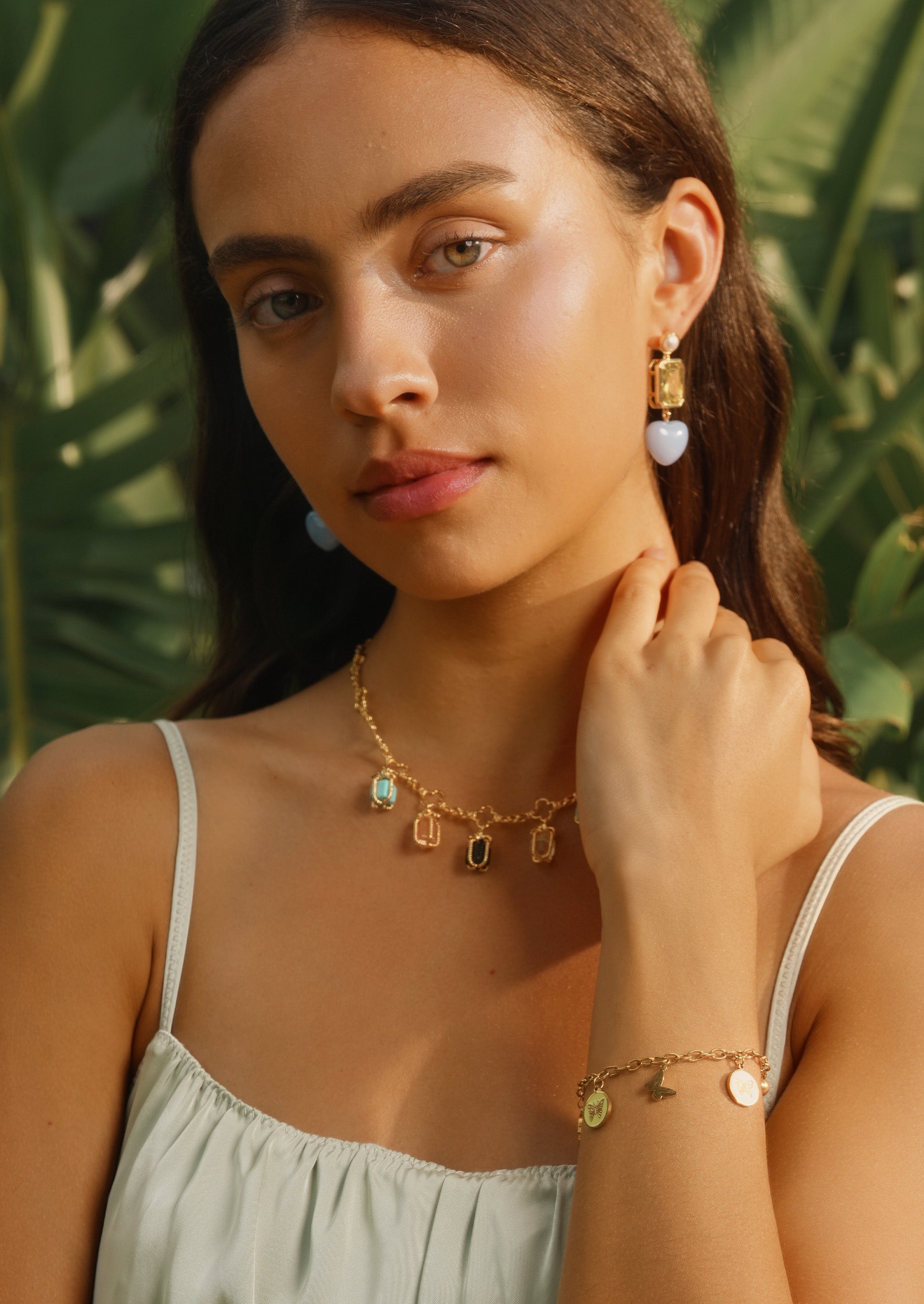 Schmetterling Charm Armband