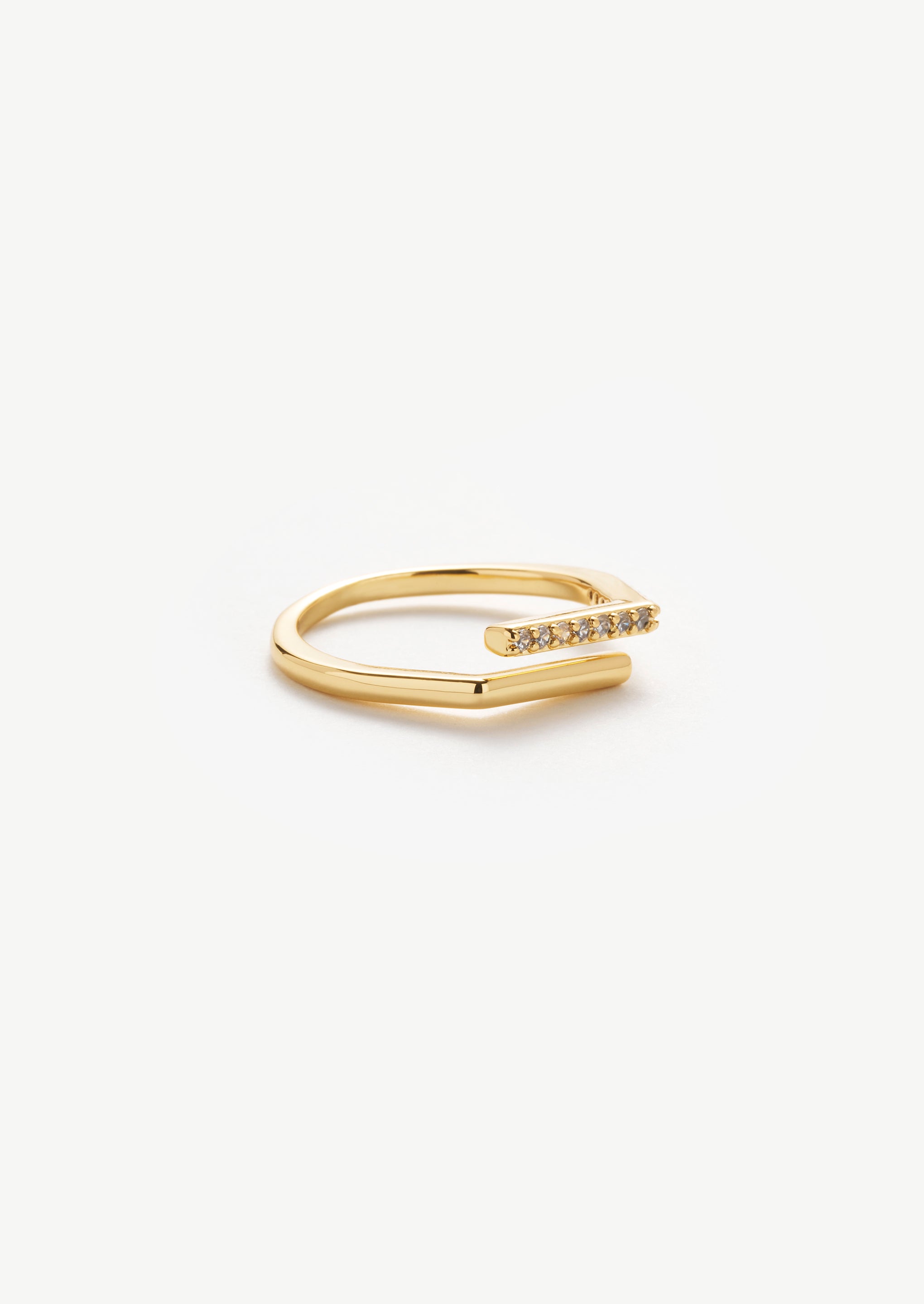 Pavé Open Claw Ring