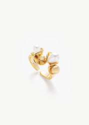 Petal Pearl Ring