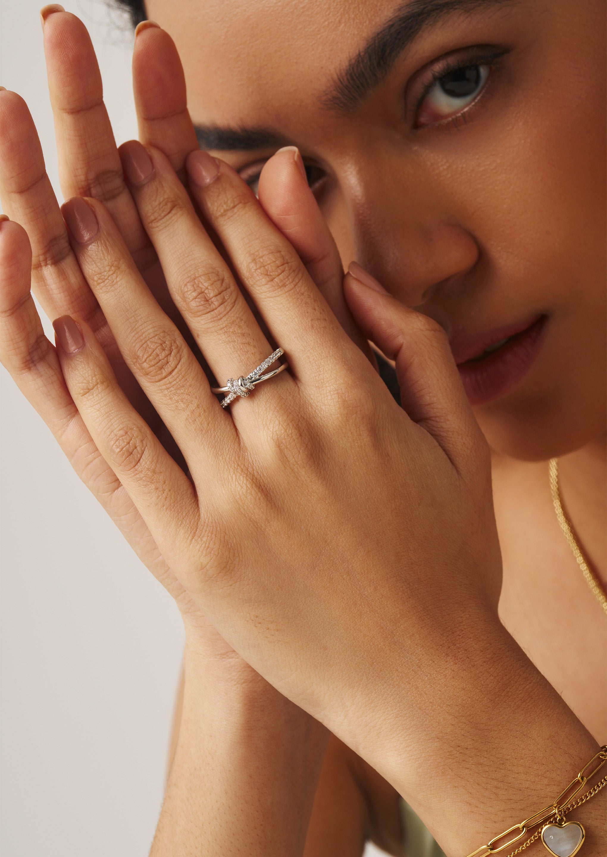 Pave Twist Ring