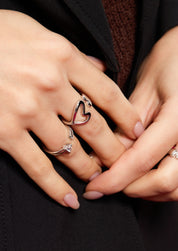 Open Heart Ring