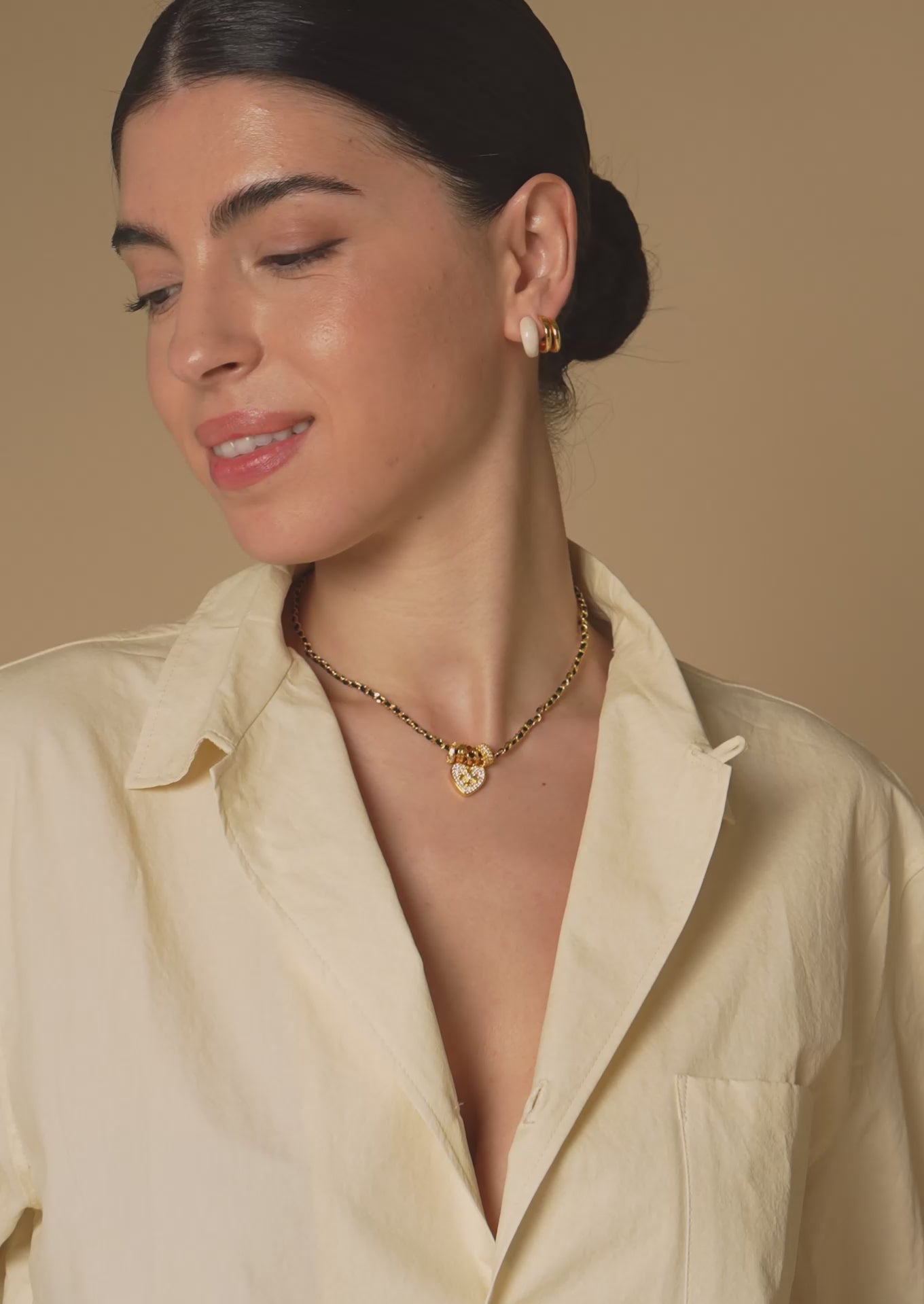 Bohemian Heart Pendant Necklace