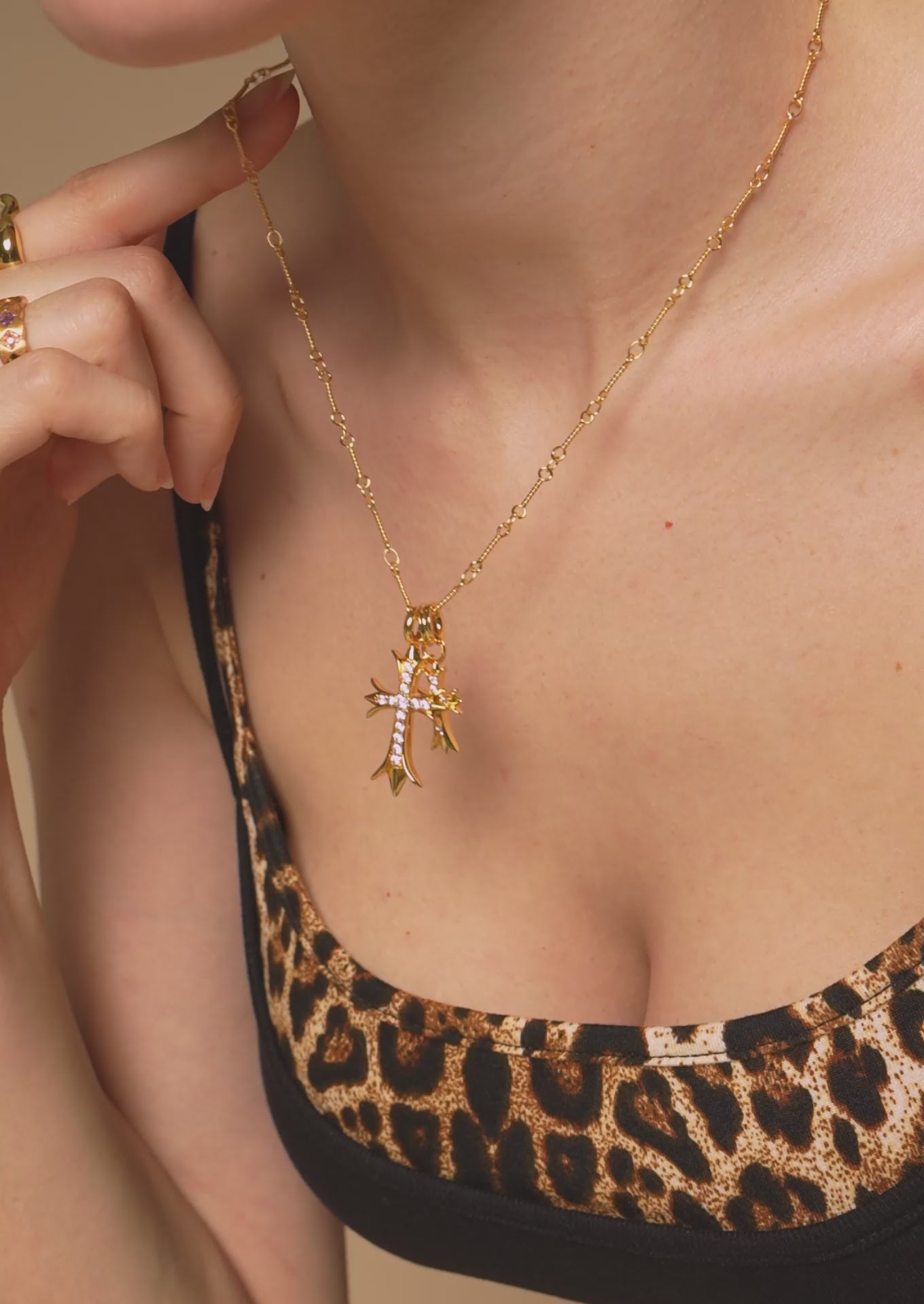 Cross Pendant Necklace
